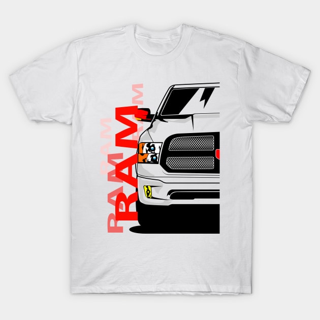 RAM 1500 T-Shirt by BlueRoller